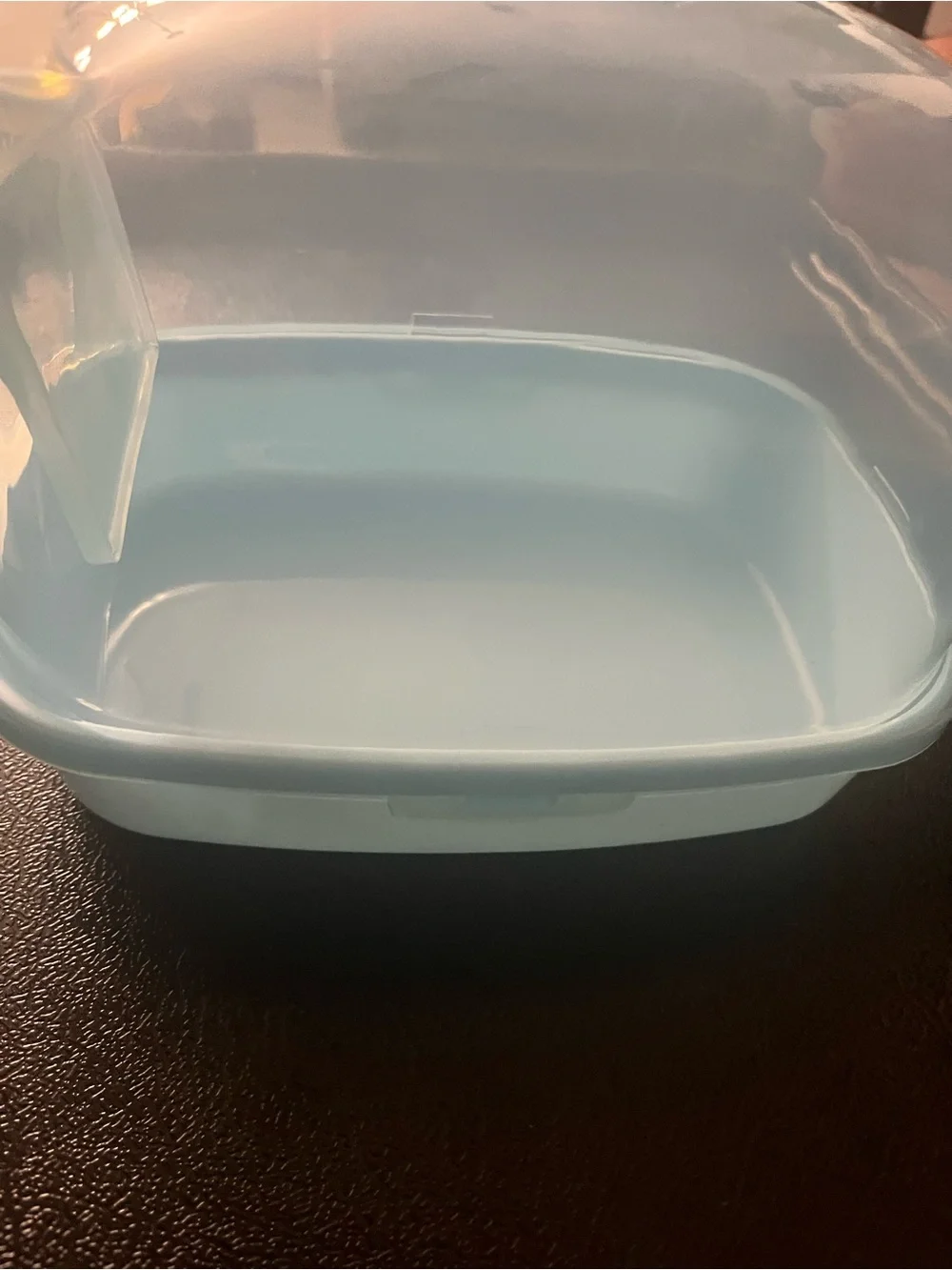 Clear Protective Silicone Case - Light Blue for Small Electronics